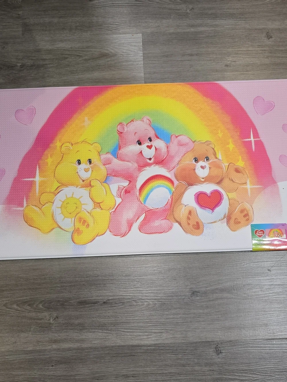 Care Bears Rainbow & Hearts Trio Kitchen Floor Mat